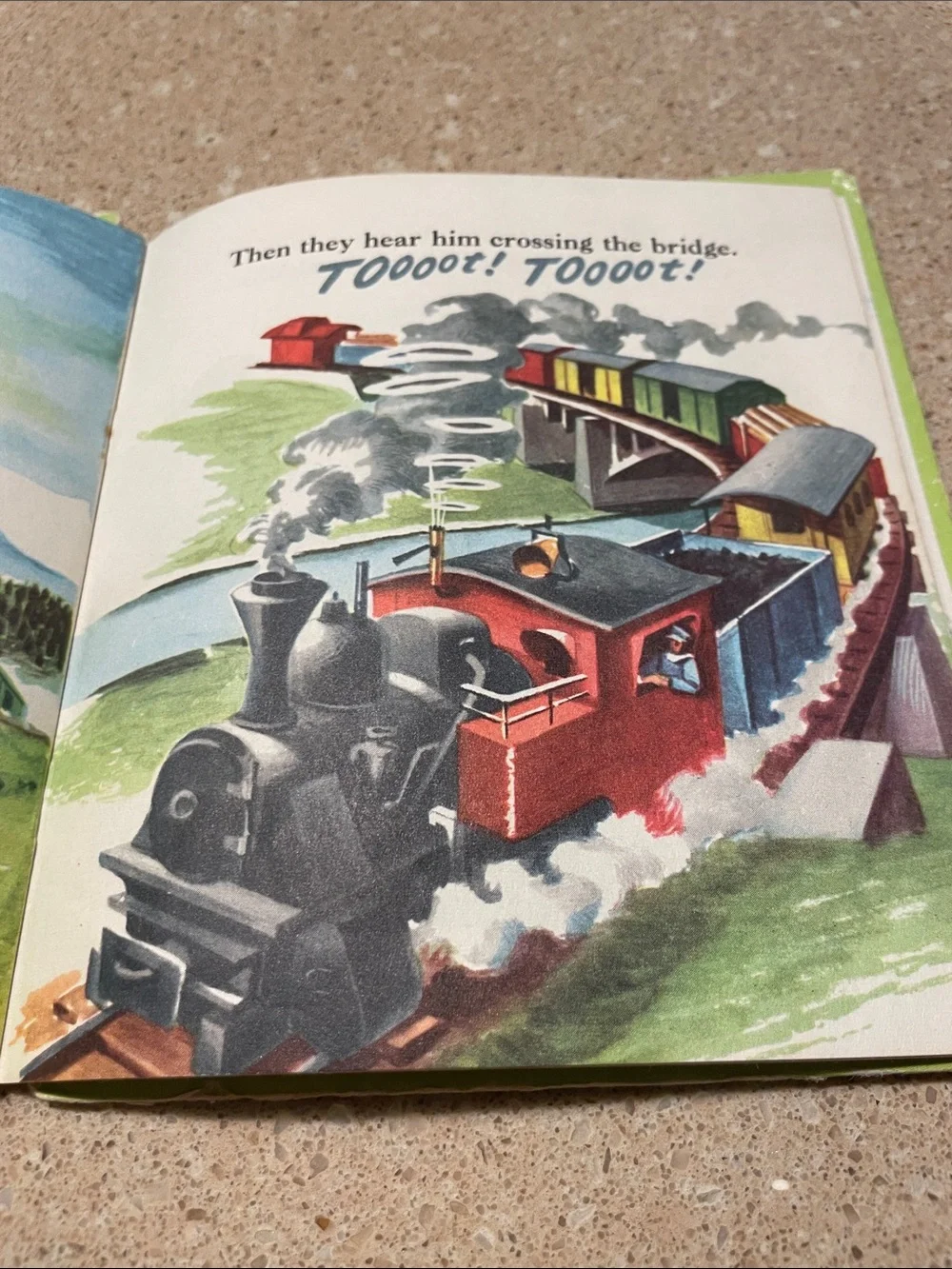Train Coming! Kids Puzzle Book - Red & Black Locomotive